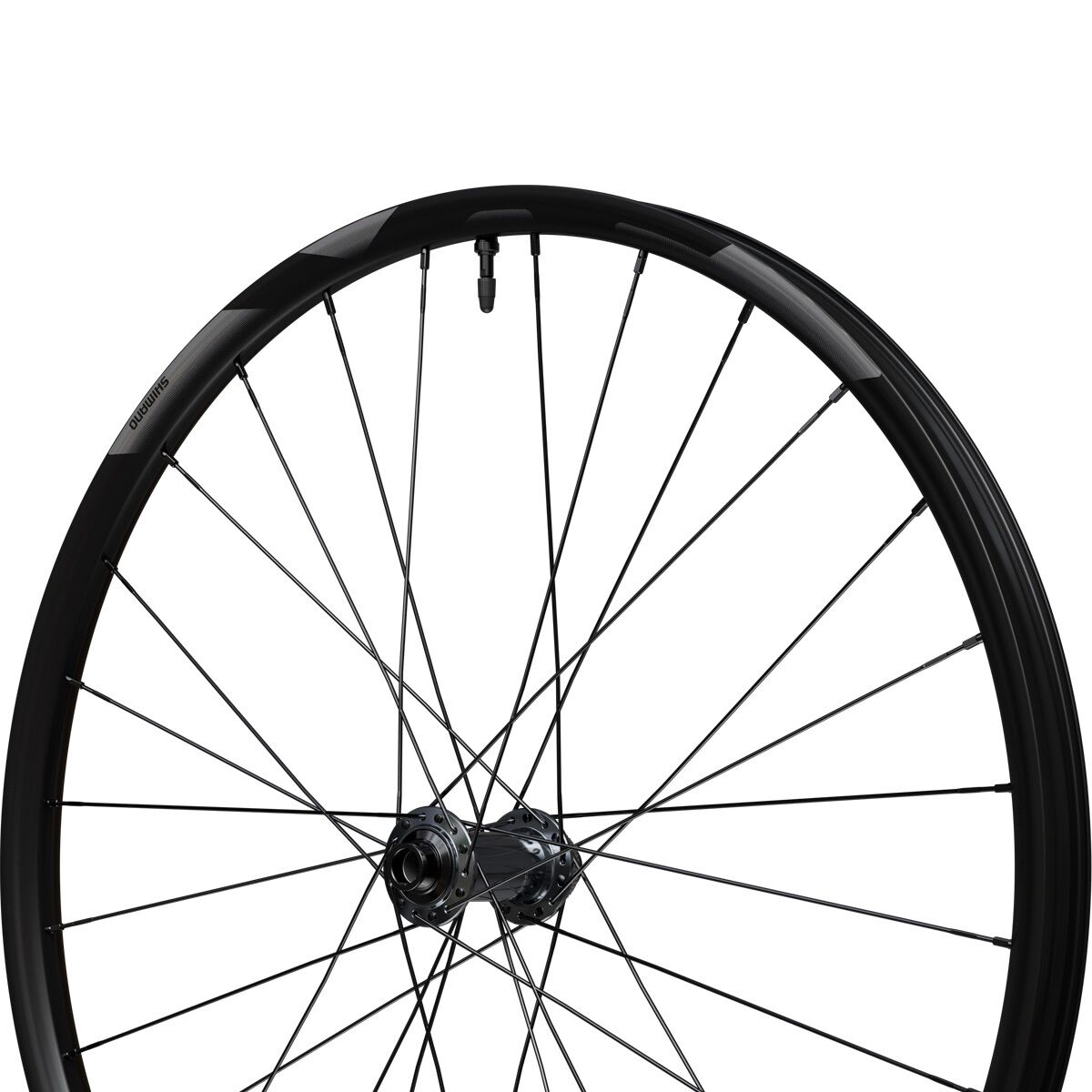 Shimano Deore XT M8200 27.5in Wheel - Tubeless Black, 28h, Front, 15x110mm