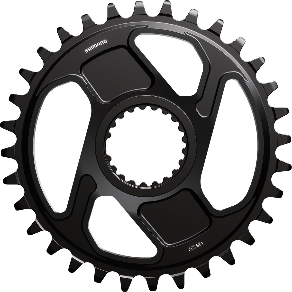 Shimano SM-CRM86 1x Chainring Black, 32t