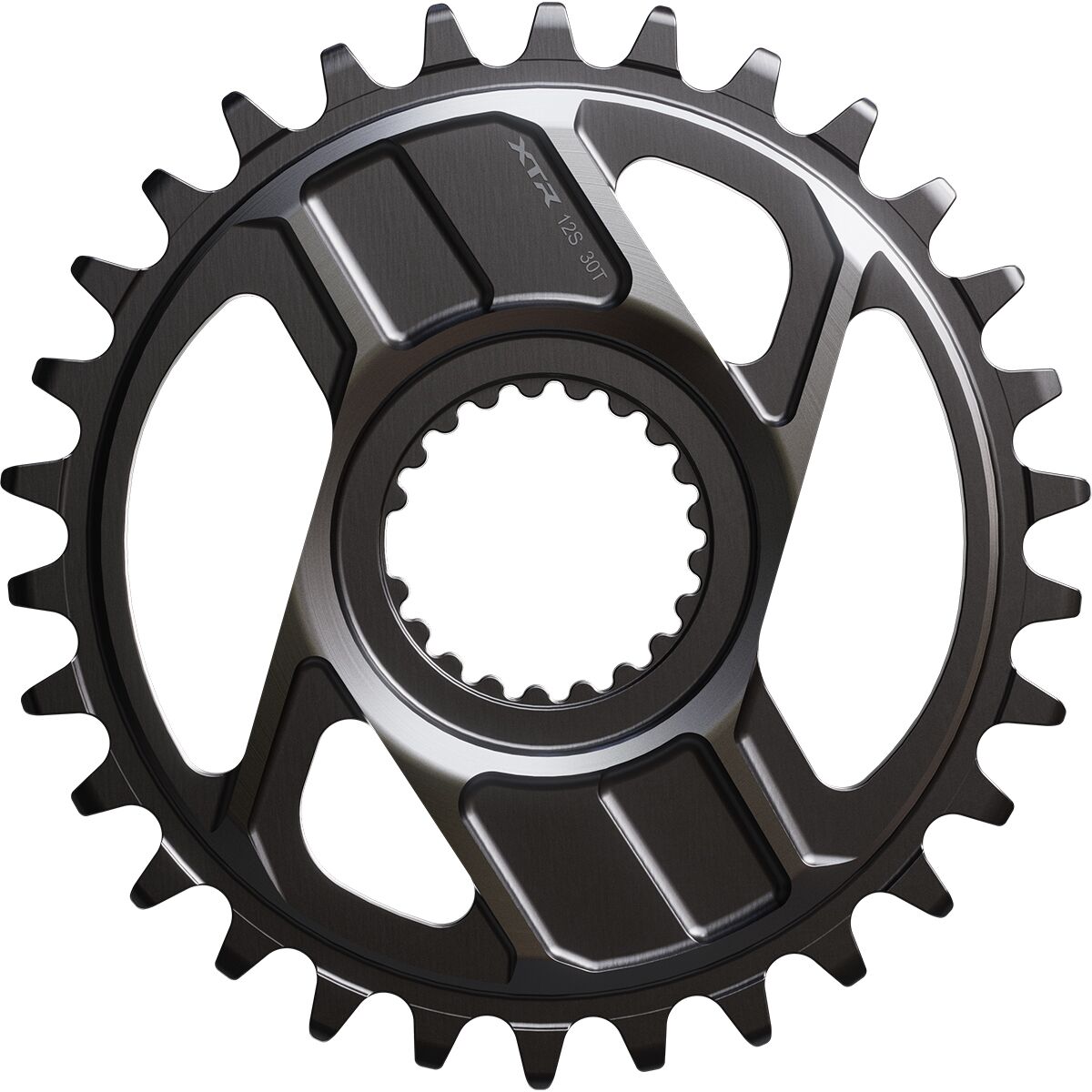 Shimano Shimano SM-CRM96 1x Chainring Black, 30t