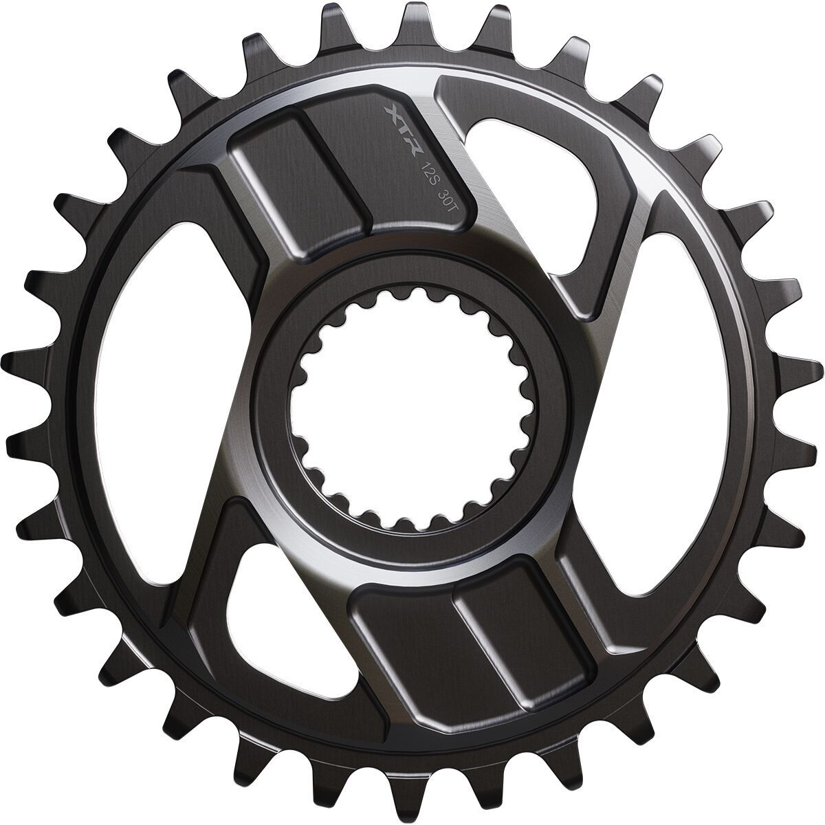 Shimano SM-CRM96 1x Chainring Black, 30t