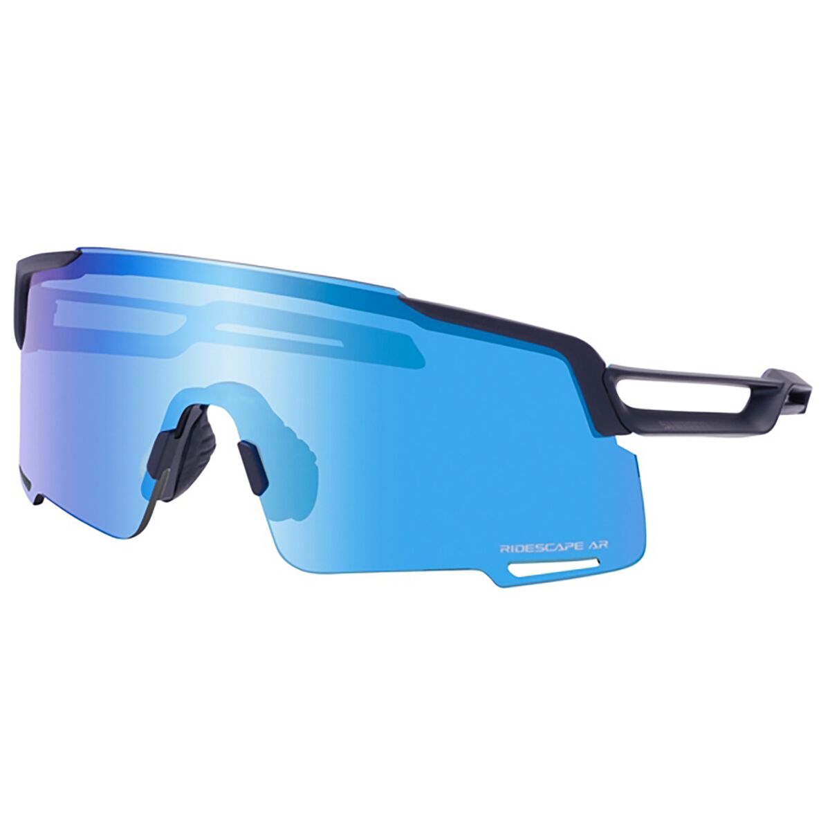 Shimano Equinox RS Sunglasses Matte Black/Ridescape All Road, One Size