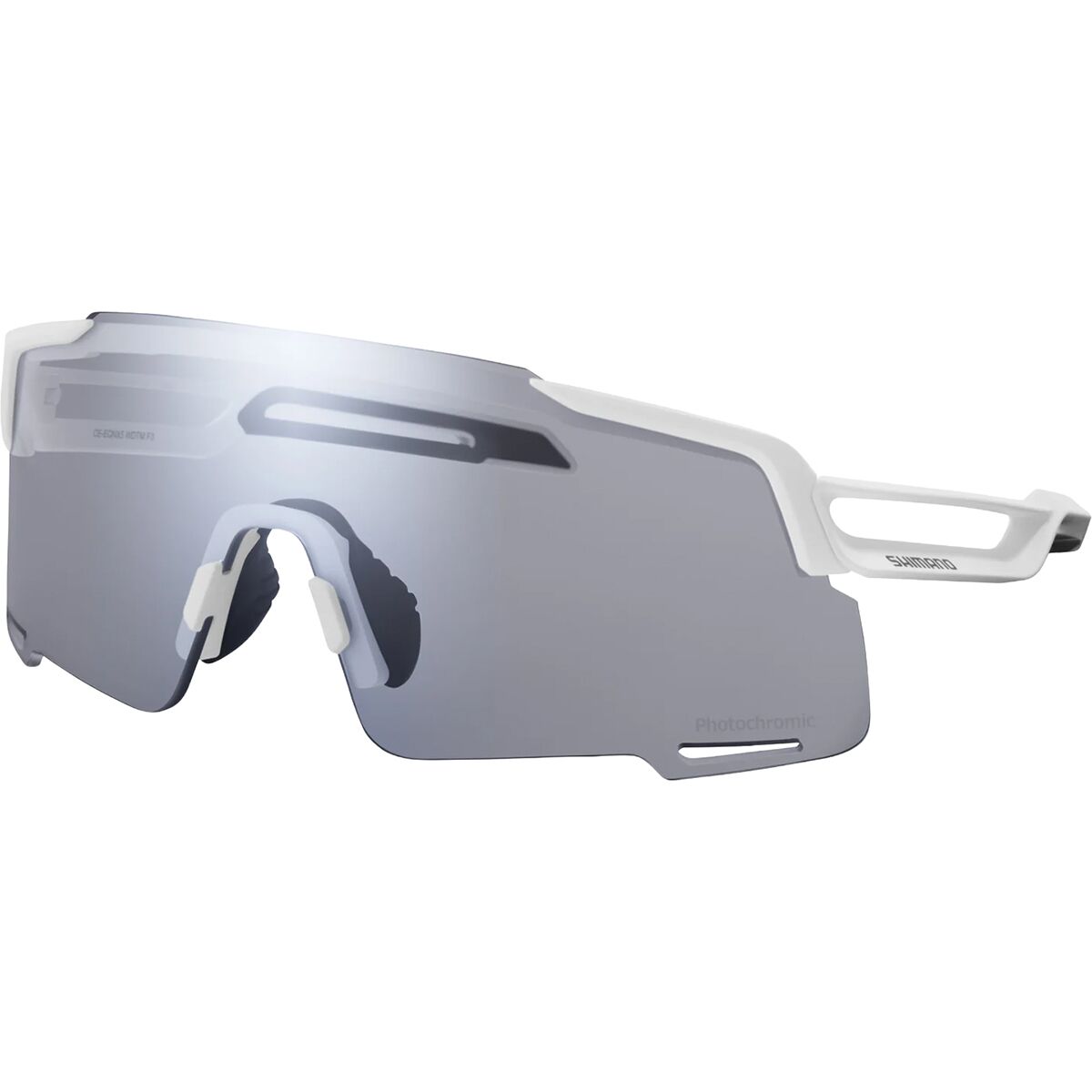 Shimano Equinox RS Sunglasses Photochromic Matte White, One Size