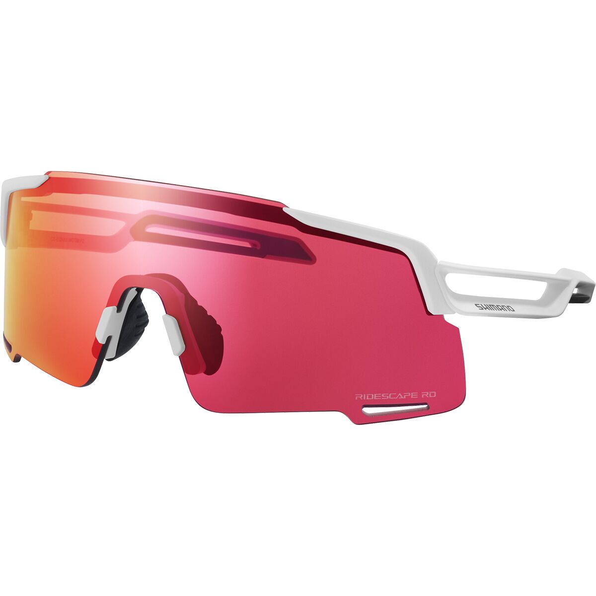 Shimano Equinox RS Sunglasses Road Matte White, One Size