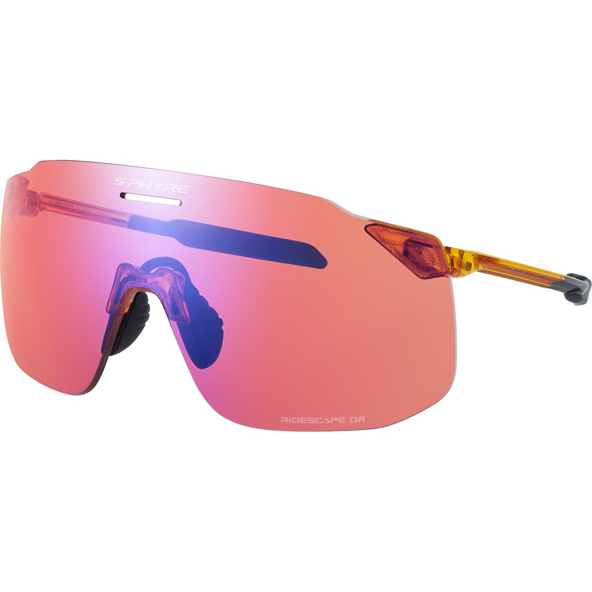 Shimano S-Phyre SL RS Sunglasses Off-Road Yellow Sapphire, One Size