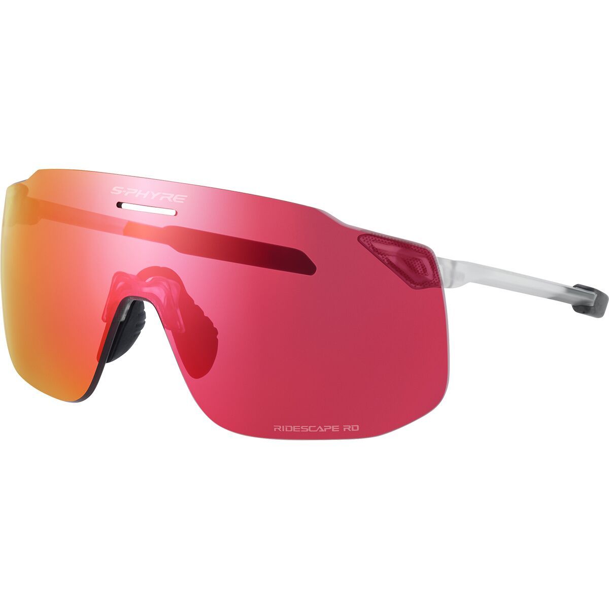 Shimano S-Phyre SL RS Sunglasses Road Matte Crystal, One Size