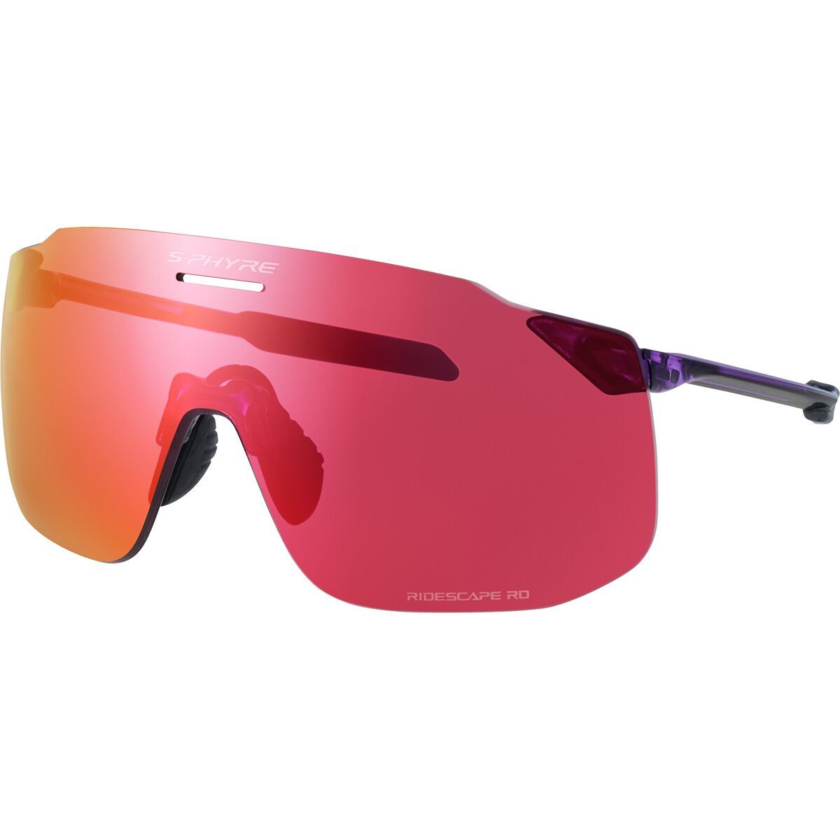 Shimano S-Phyre SL RS Sunglasses Road Purple Sapphire, One Size