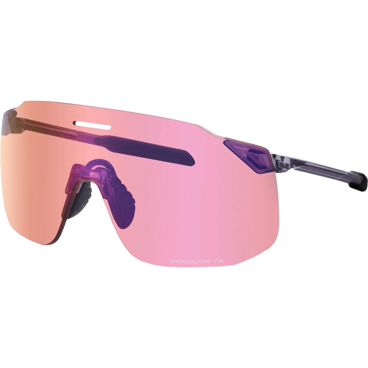 Shimano S-Phyre SL RS Sunglasses Transparent Gray/Ridescape Trail, One Size
