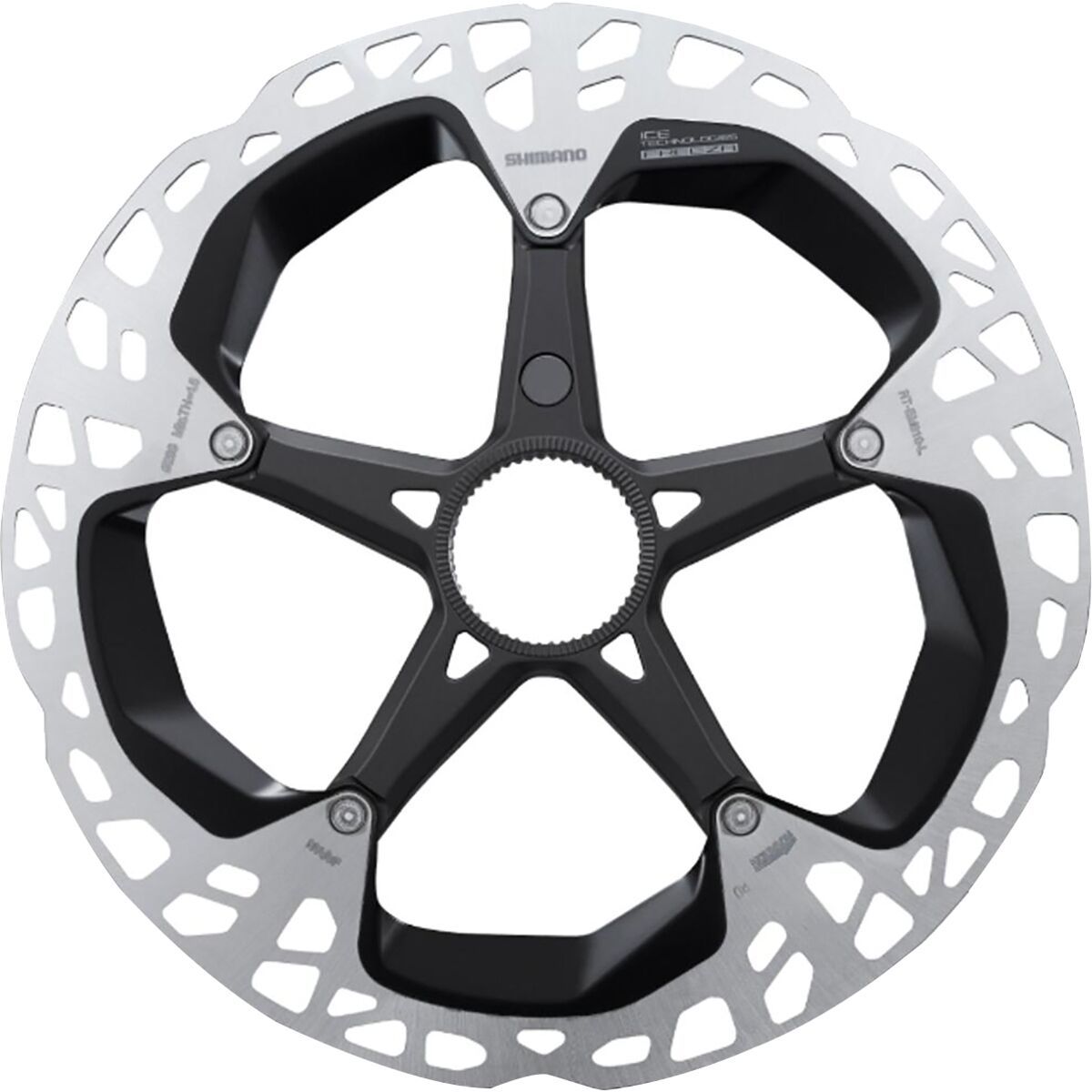 Shimano Center Lock Disc Brake Rotor E-Bike Speed Sensor System Ice One Color, 160mm