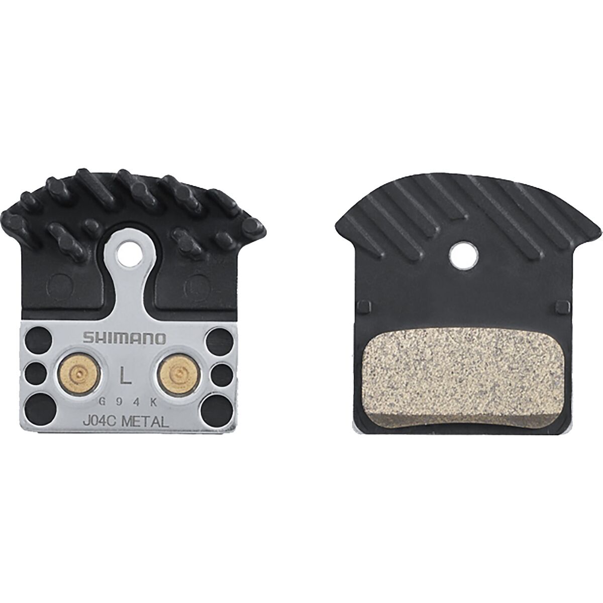 Shimano Shimano J04C Metal Pad And Spring With Fin One Color, One Size