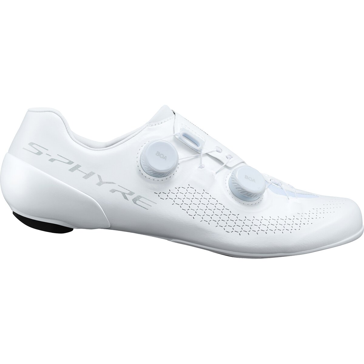 Shimano Shimano RC910 S-PHYRE Wide Cycling Shoe - Men's White, 45.0 - $525.00 at Competitive Cyclist