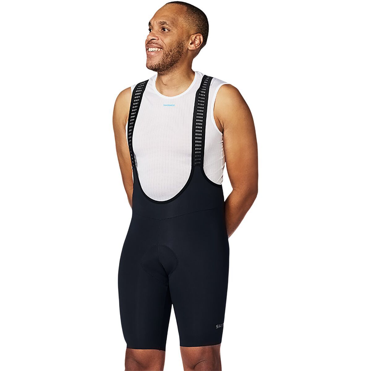 Shimano Shimano Distanza Bib Shorts - Men's Black, L
