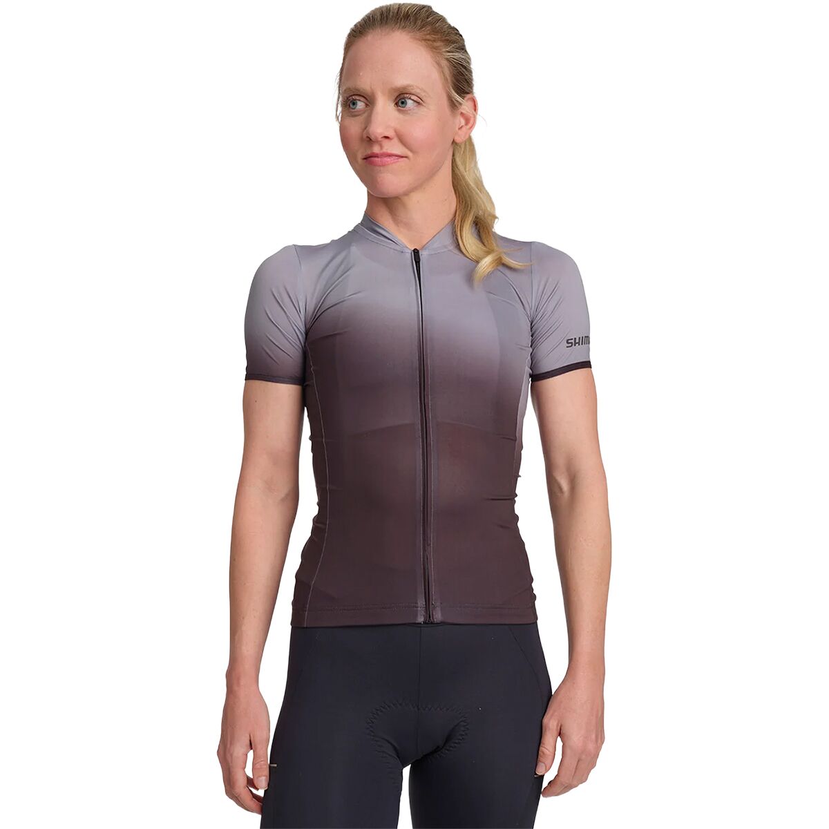 Shimano Shimano Evolve Avventura Short Sleeve Jersey - Women's Anthracite Gray, L