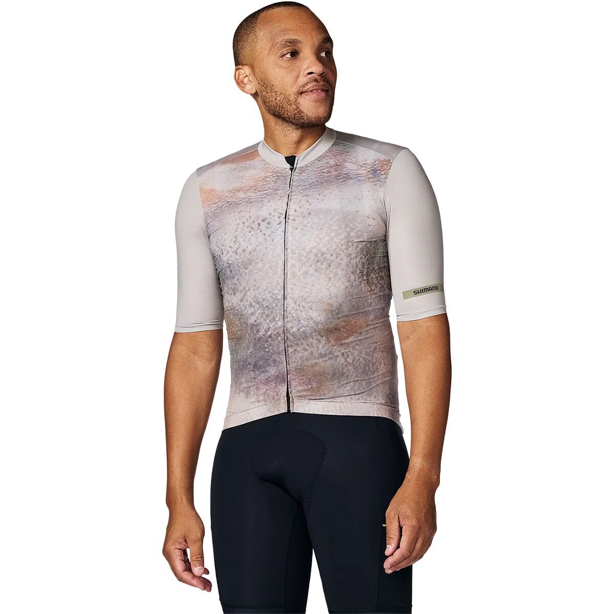 Shimano Shimano Evolve Corsa Short Sleeve Jersey - Men's Beige, XL