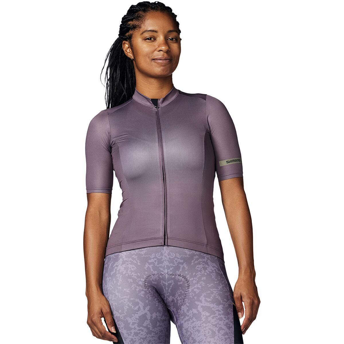 Shimano Shimano Evolve Corsa Short Sleeve Jersey - Women's Brown, L