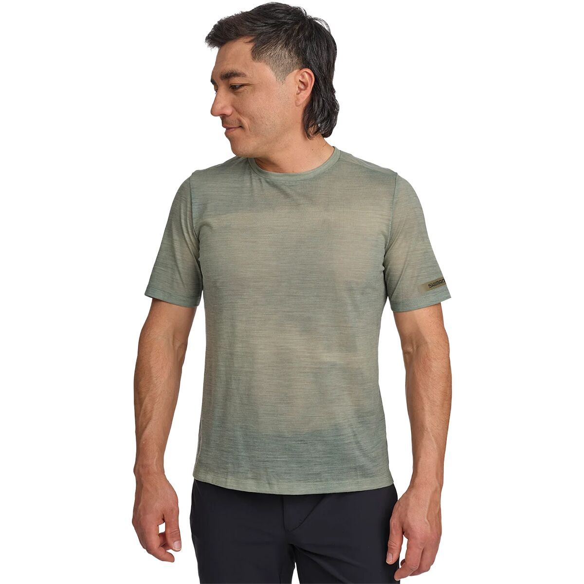 Shimano Shimano Evolve TERRA Short Sleeve Jersey - Men's Dark Olive, XL