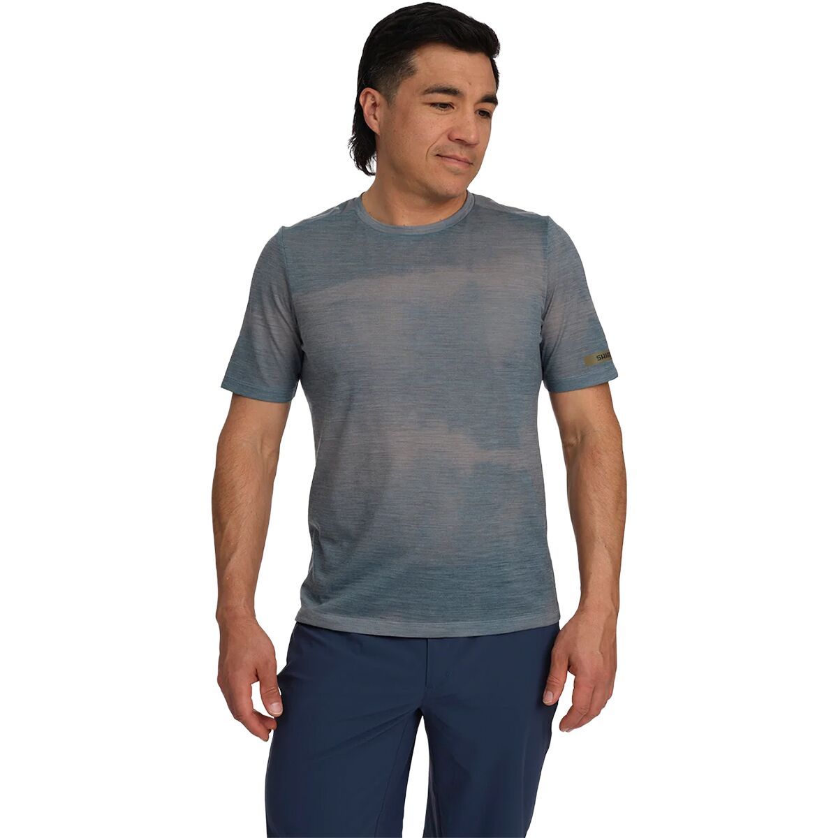 Shimano Shimano Evolve TERRA Short Sleeve Jersey - Men's Indigo Blue, M