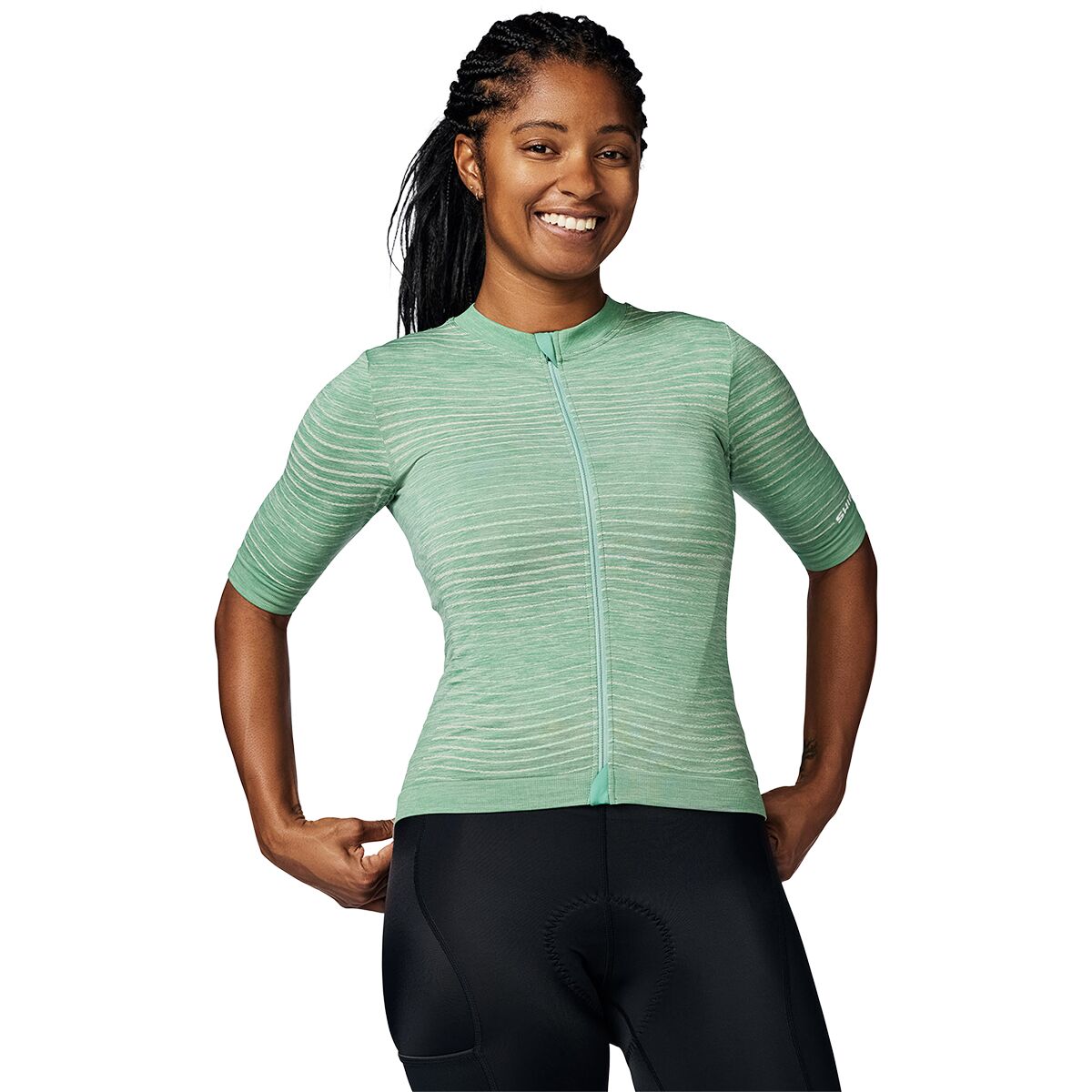 Shimano Shimano Evolve Terra Seamless Short Sleeve Jersey - Women's Green, XXS/XS