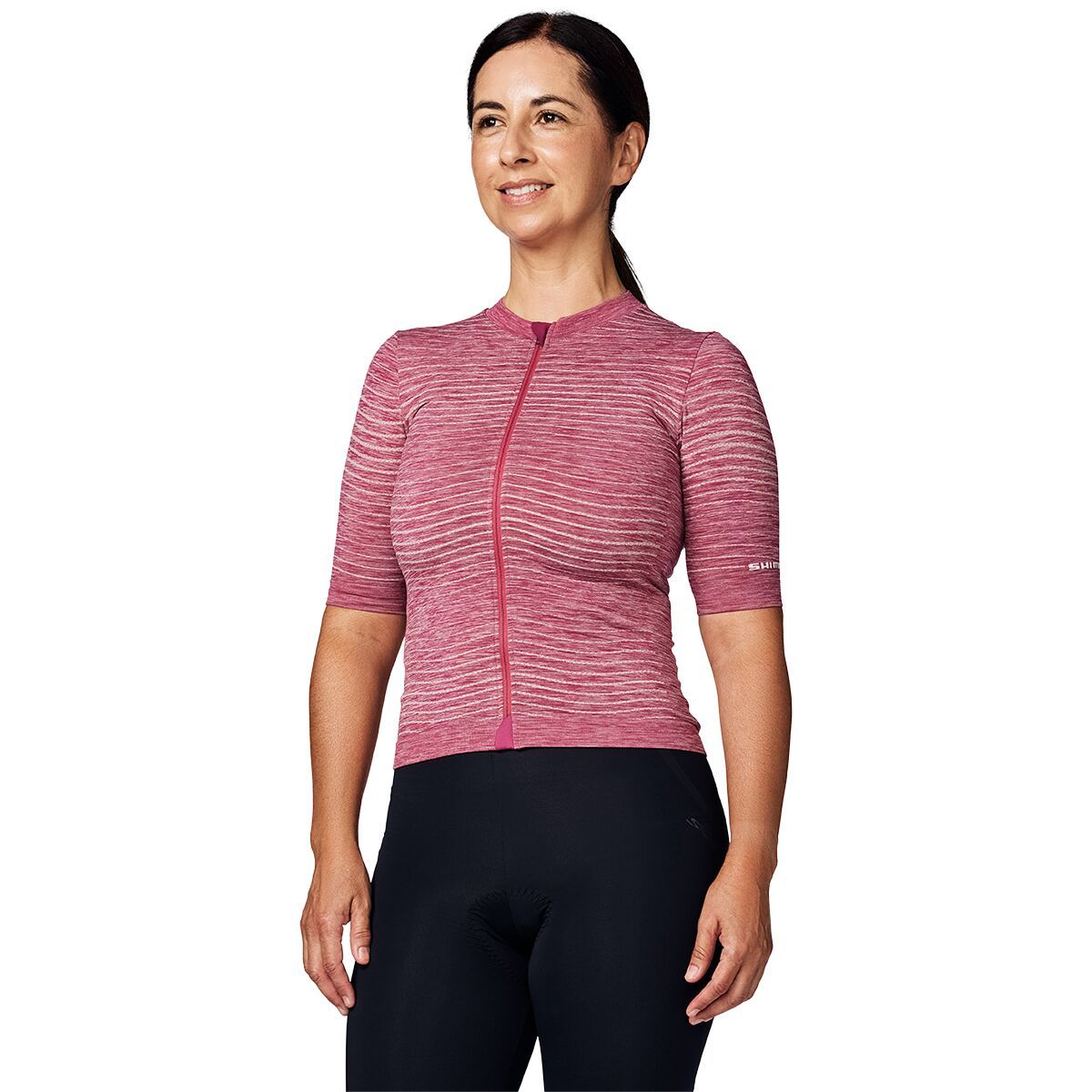 Shimano Shimano Evolve Terra Seamless Short Sleeve Jersey - Women's Magenta, M/L