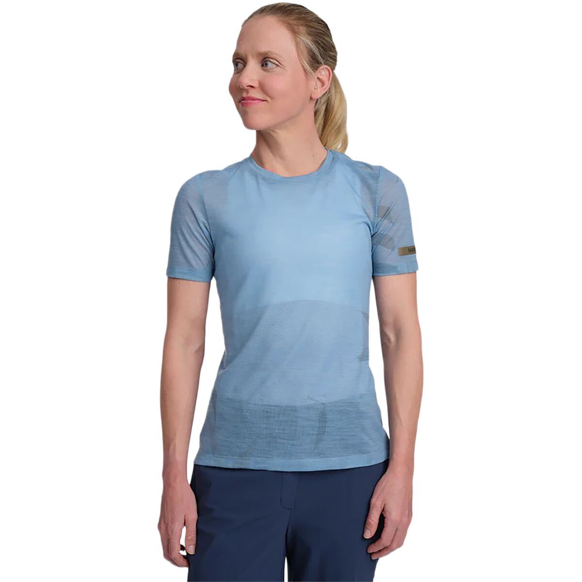 Shimano Shimano Evolve Terra Short Sleeve Jersey - Women's Matte Blue, XL