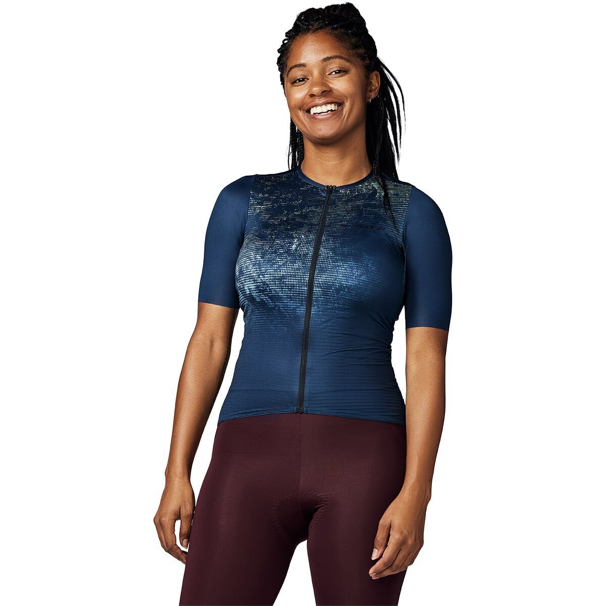 Shimano Shimano S-Phyre Leggera Short Sleeve Jersey - Women's Navy Blue, L