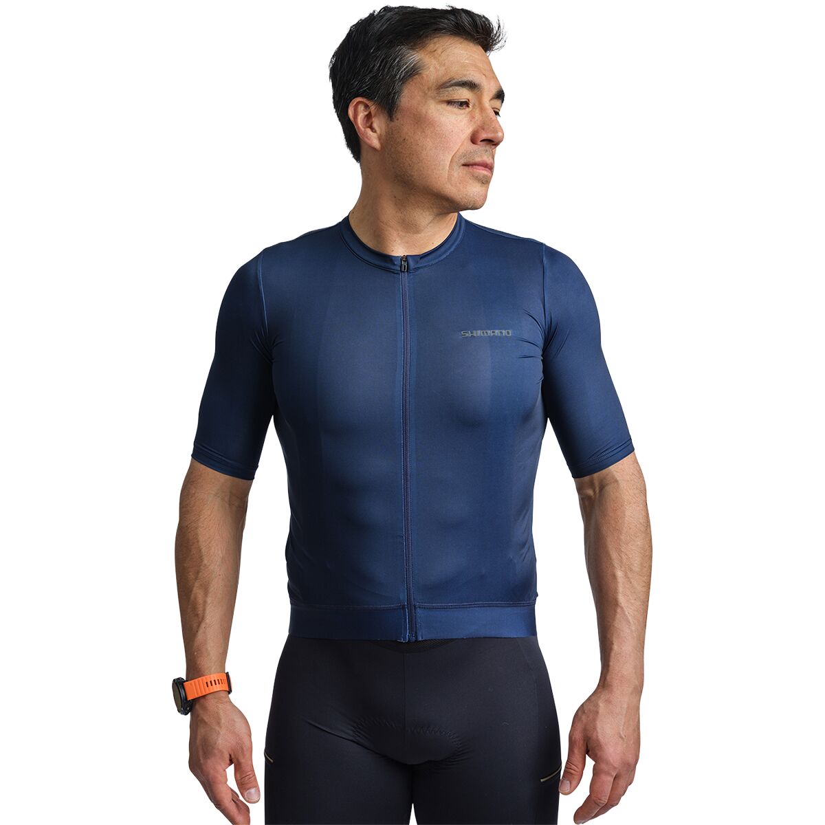 Shimano Shimano Stile Short Sleeves Jersey - Men's Navy Blue, XXL