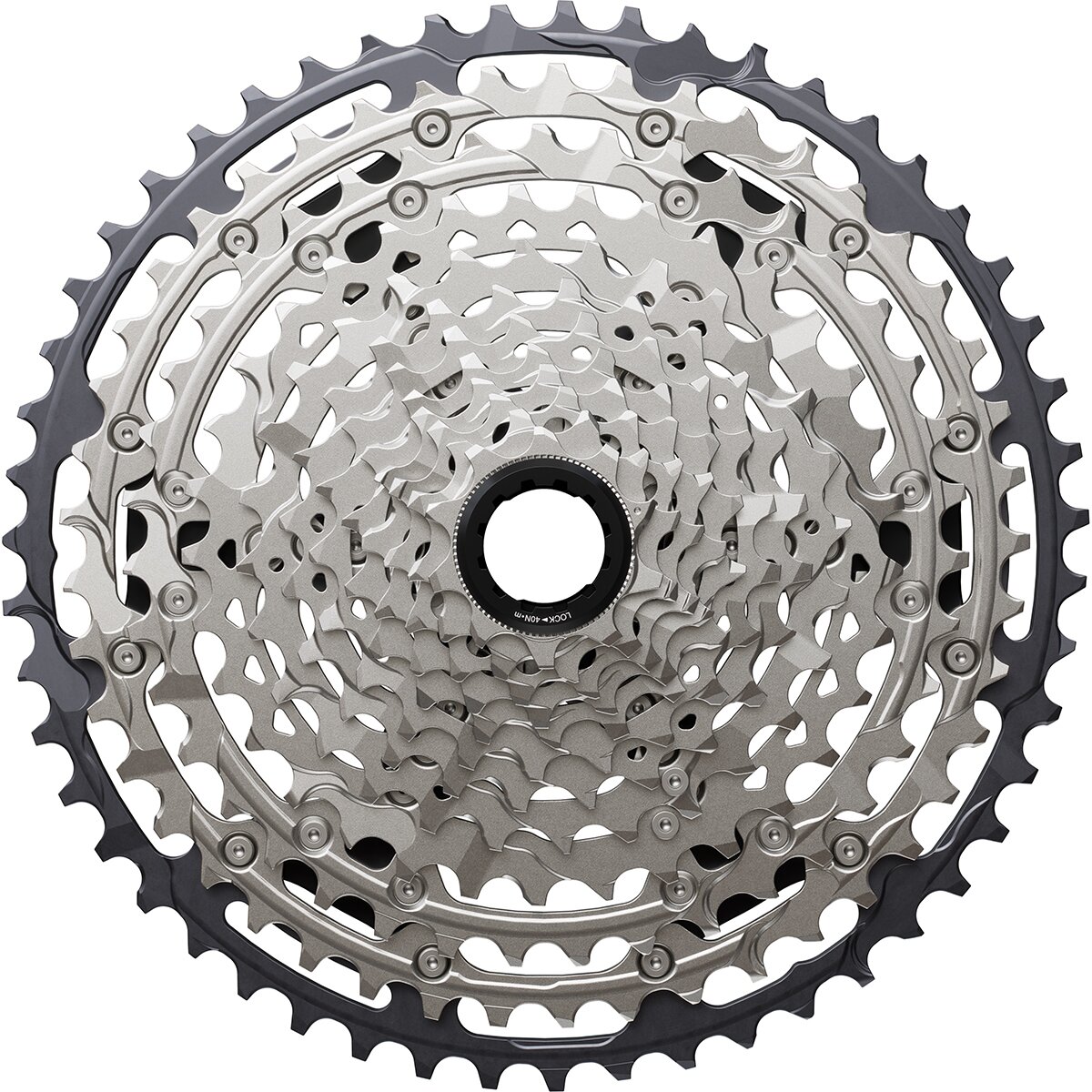 Shimano Shimano Deore CS-M7200 12-Speed Cassette Black, 10-51t, HG
