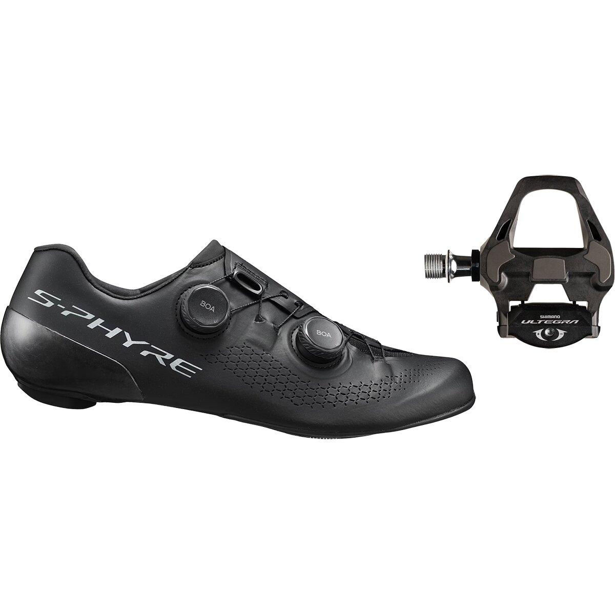 Shimano Shimano RC910 S-PHYRE Women + Ultegra PD-R8000 Shoe & Pedal Package Black, 40.0 - $685.00 at Competitive Cyclist