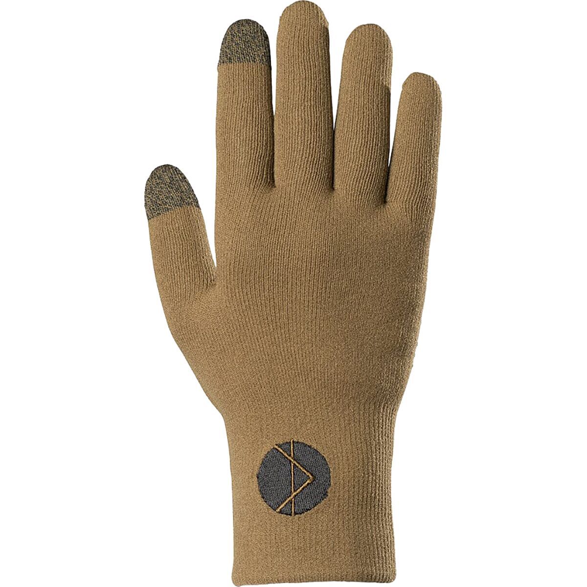 Showers Pass Showers Pass Crosspoint Knit Waterproof Pro-Wool Glove Coyote, S - Men's