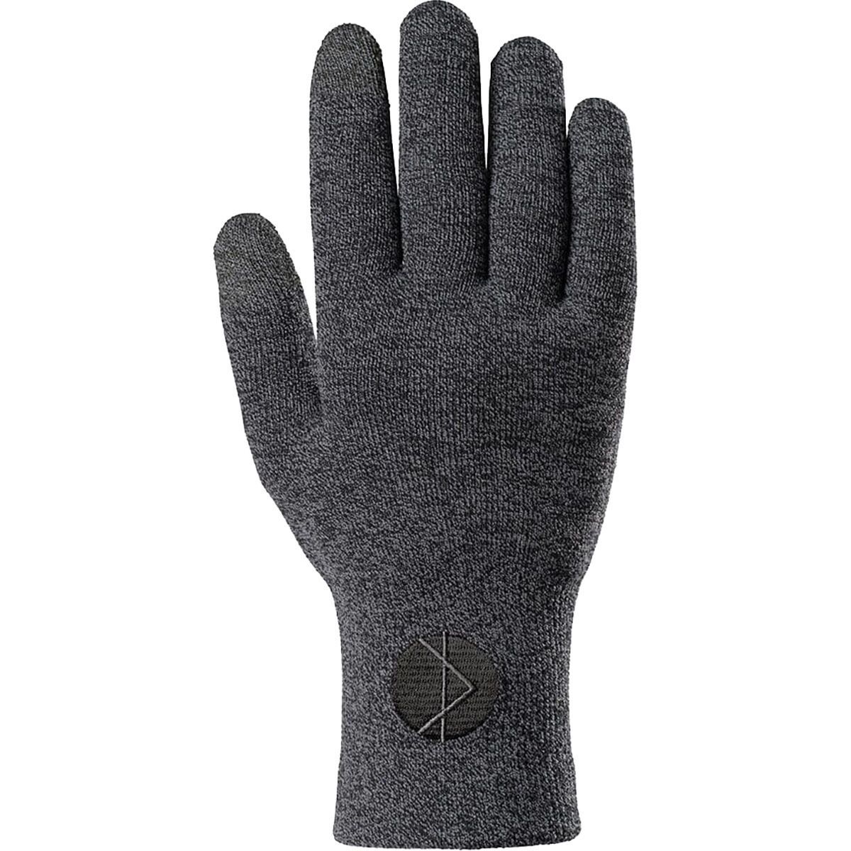 Showers Pass Crosspoint Knit Waterproof Pro-Wool Glove Heather Black, XL - Men's