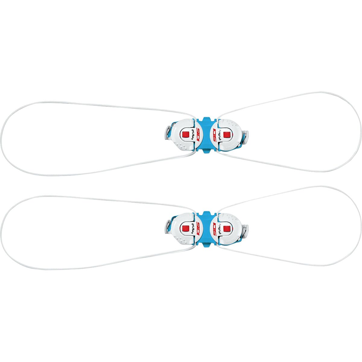 Sidi Shot Tiger R. Double Tecno-3 Push System Blue/White, One Size