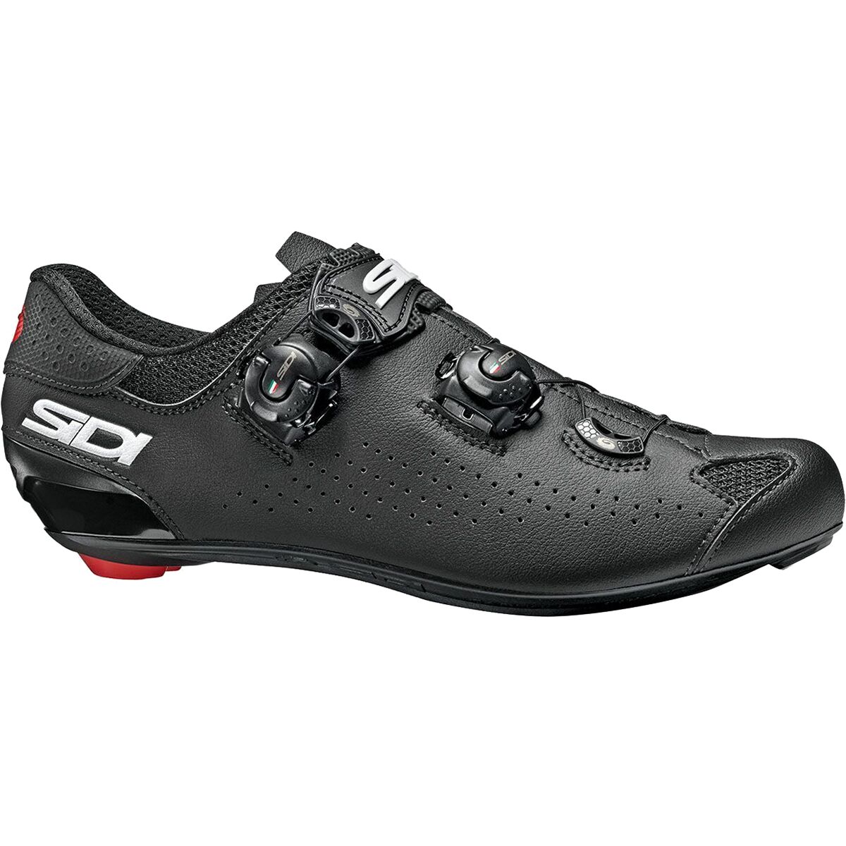Sidi Sidi Genius 10 Cycling Shoe - Men's Black/Black, 44.5