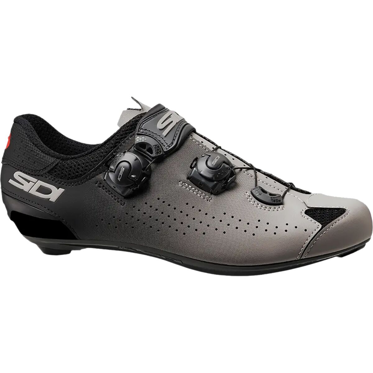 Sidi Men's Genius 10 Cycling Shoe in LE Grey / Black - Size: 48