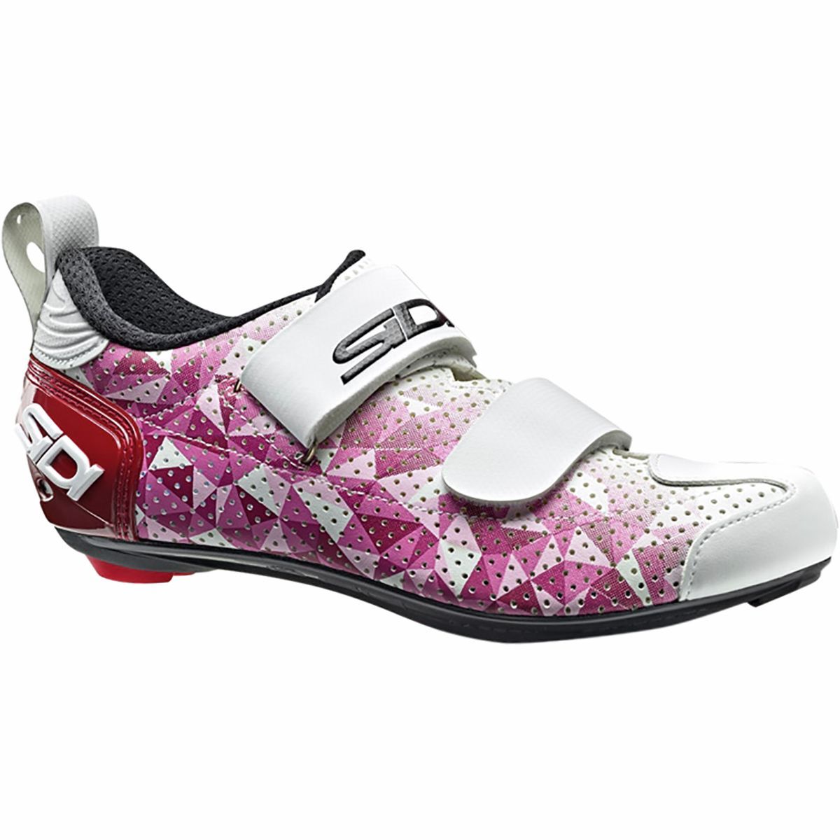 Sidi T-5 Air Tri Shoe - Women's Rose/Red/White, 38.0