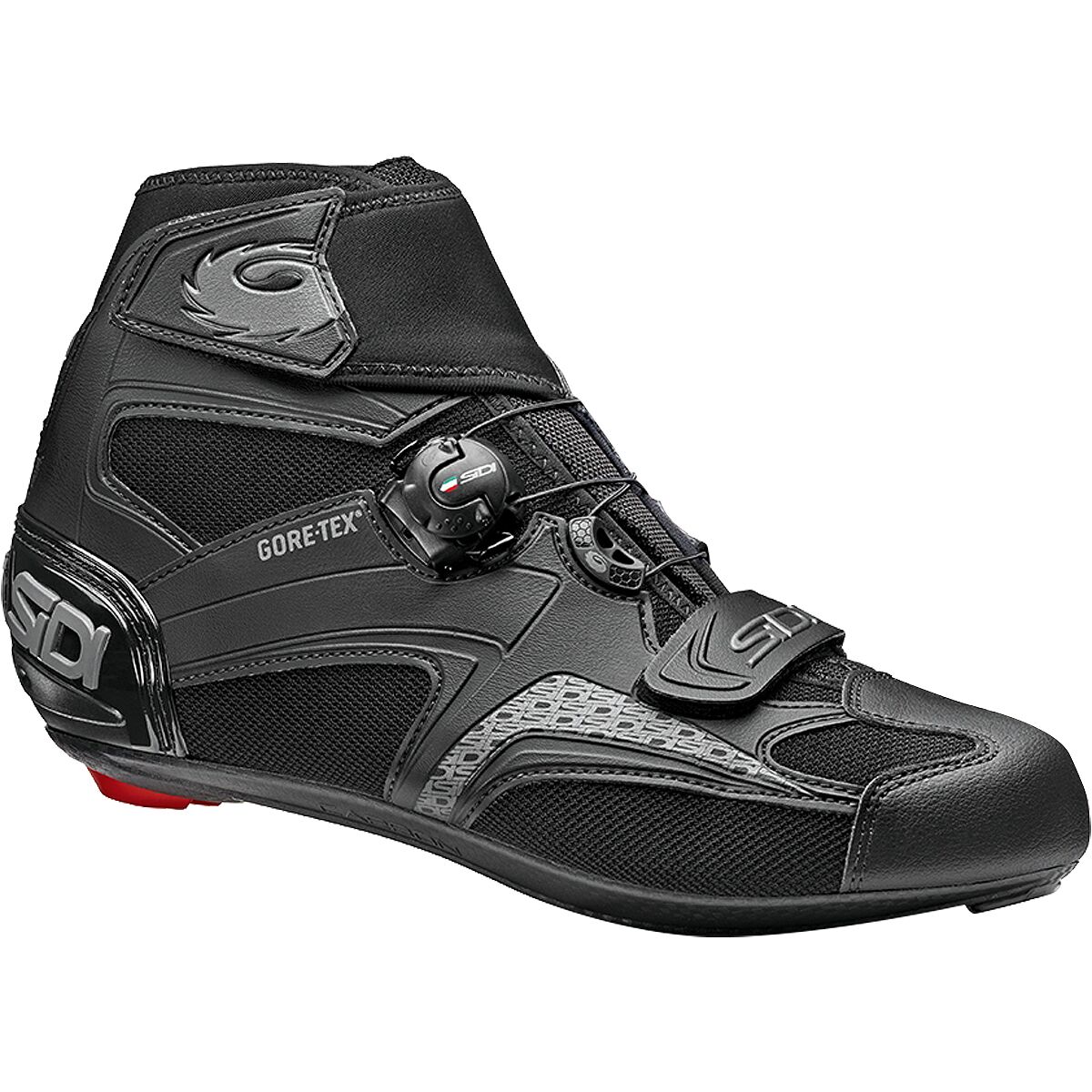 Sidi Zero GORE-TEX 2 Cycling Shoe - Men's Black/Black, 43.0 -  SRS-ZG2-BKBK-430