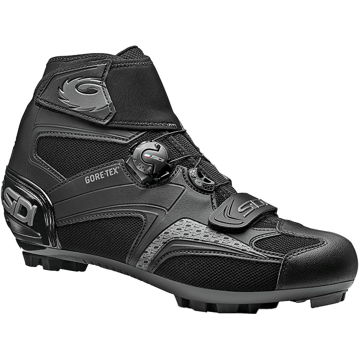 Sidi Frost GORE-TEX 2 Cycling Shoe - Men's Black/Black, 48.0