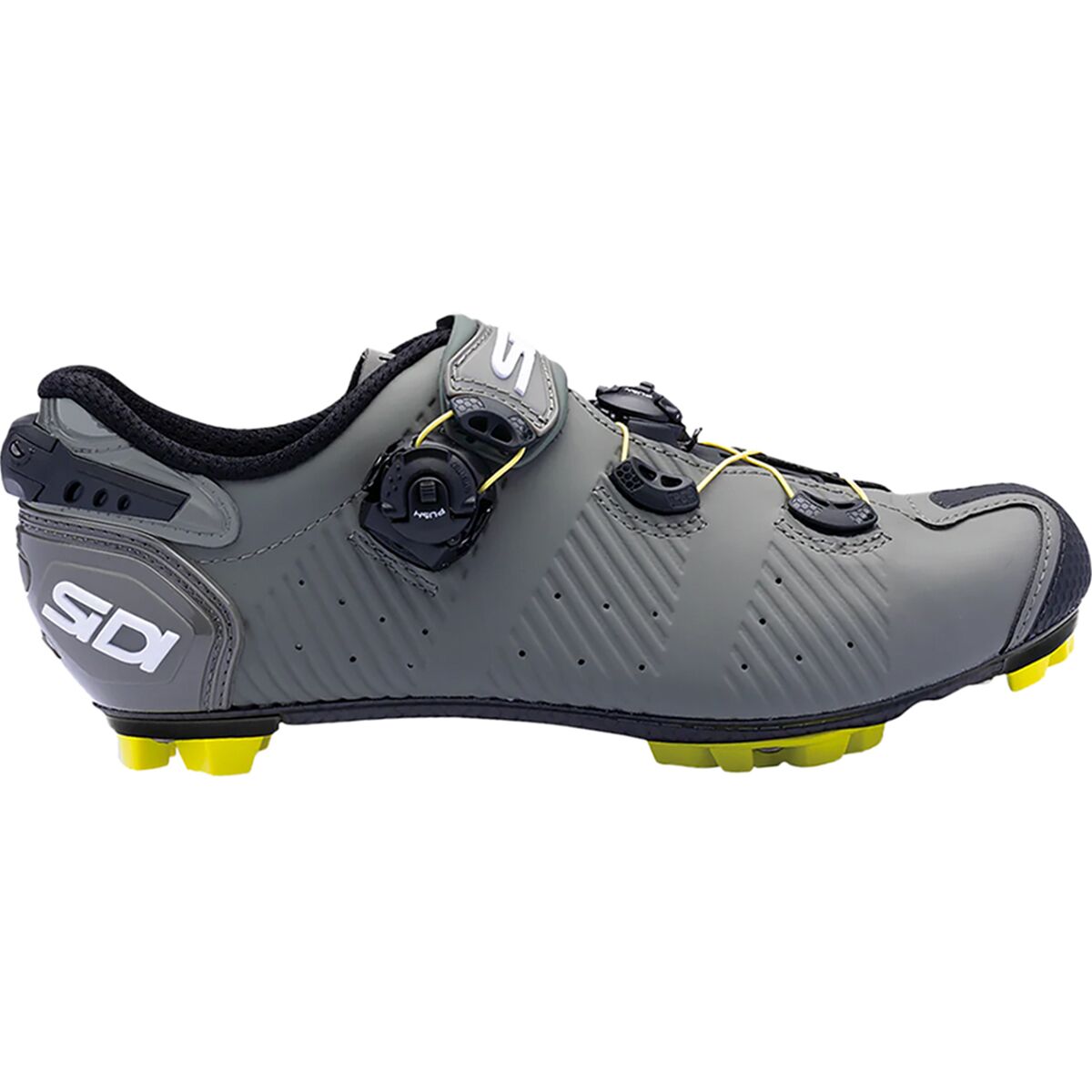 Sidi Drako 2S Mountain Clipless Shoe - Men's Military Yellow, 39.5