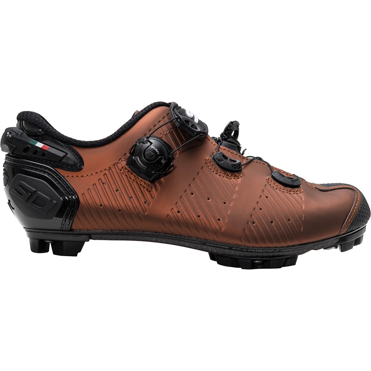 Sidi Drako 2S Mountain Clipless Shoe - Men's Rust/Black, 44.0