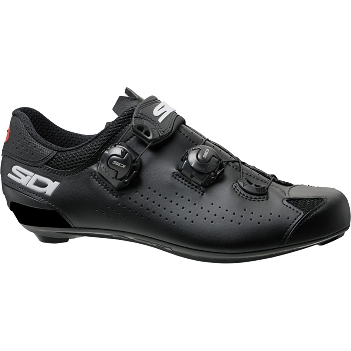 Sidi Genius 10 Mega Road Shoe - Men's Black, 43.0