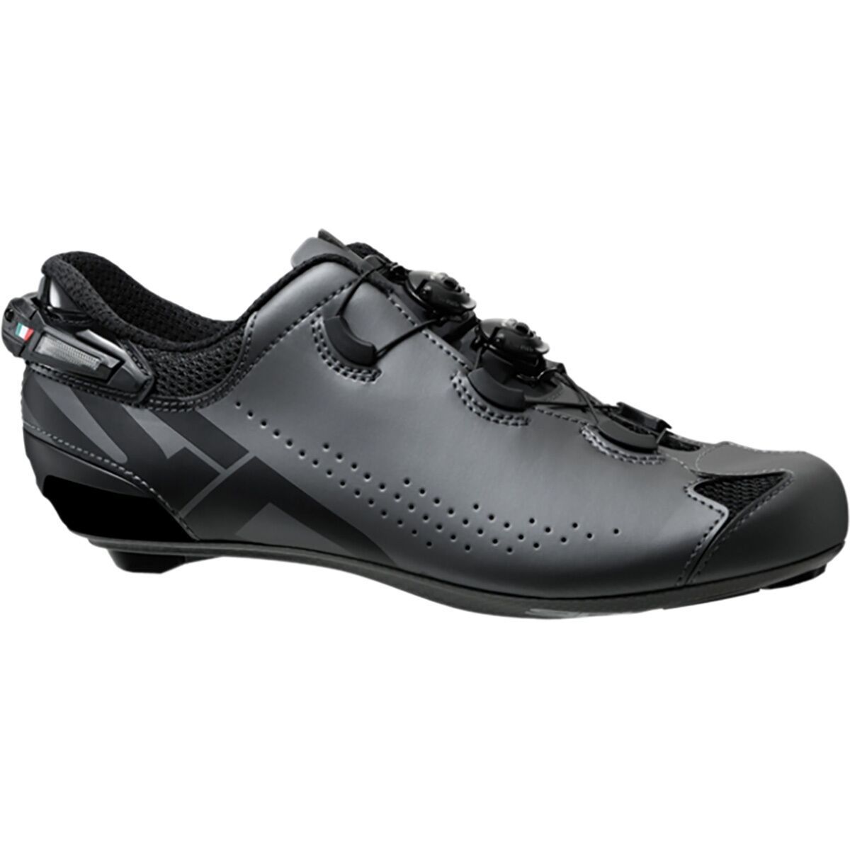 Sidi Sidi Shot 2S Road Shoe - Men's Anthracite/Black, 46.5