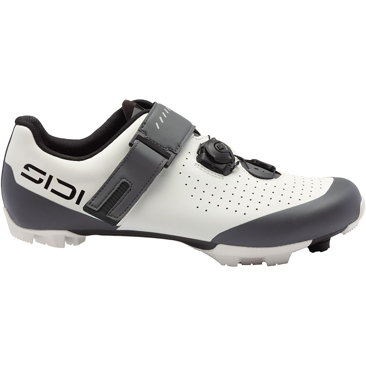 Sidi Physis Mountain Clipless Shoe - Men's - Ice White/Anthracite, 42.5
