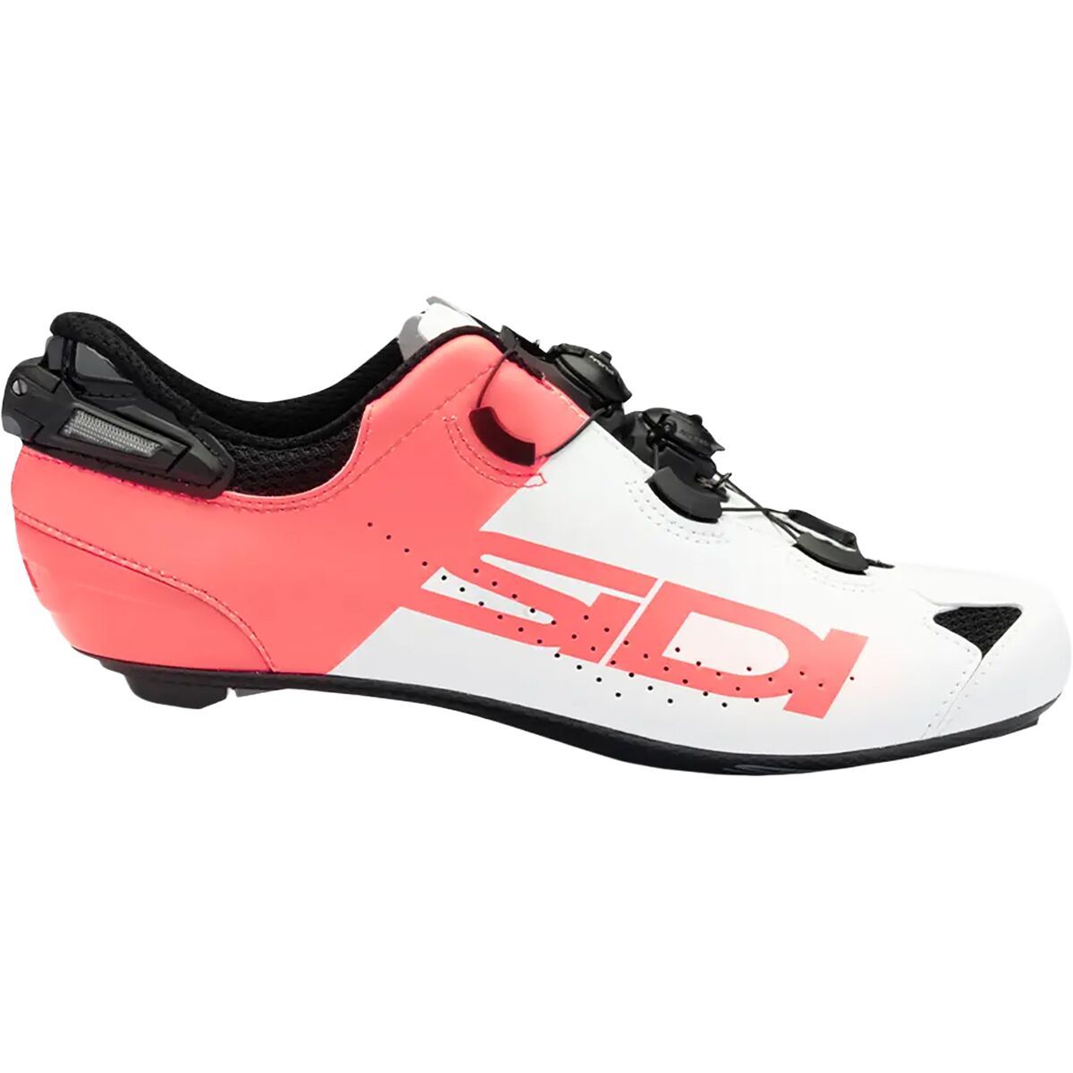 Sidi Sidi Shot 2S Pro Road Shoe - Men's White/Coral, 46.5