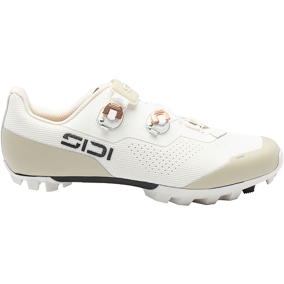 Sidi Sidi Dominator X Mountain Bike Shoe - Women's Ice White/Sand, 42.0