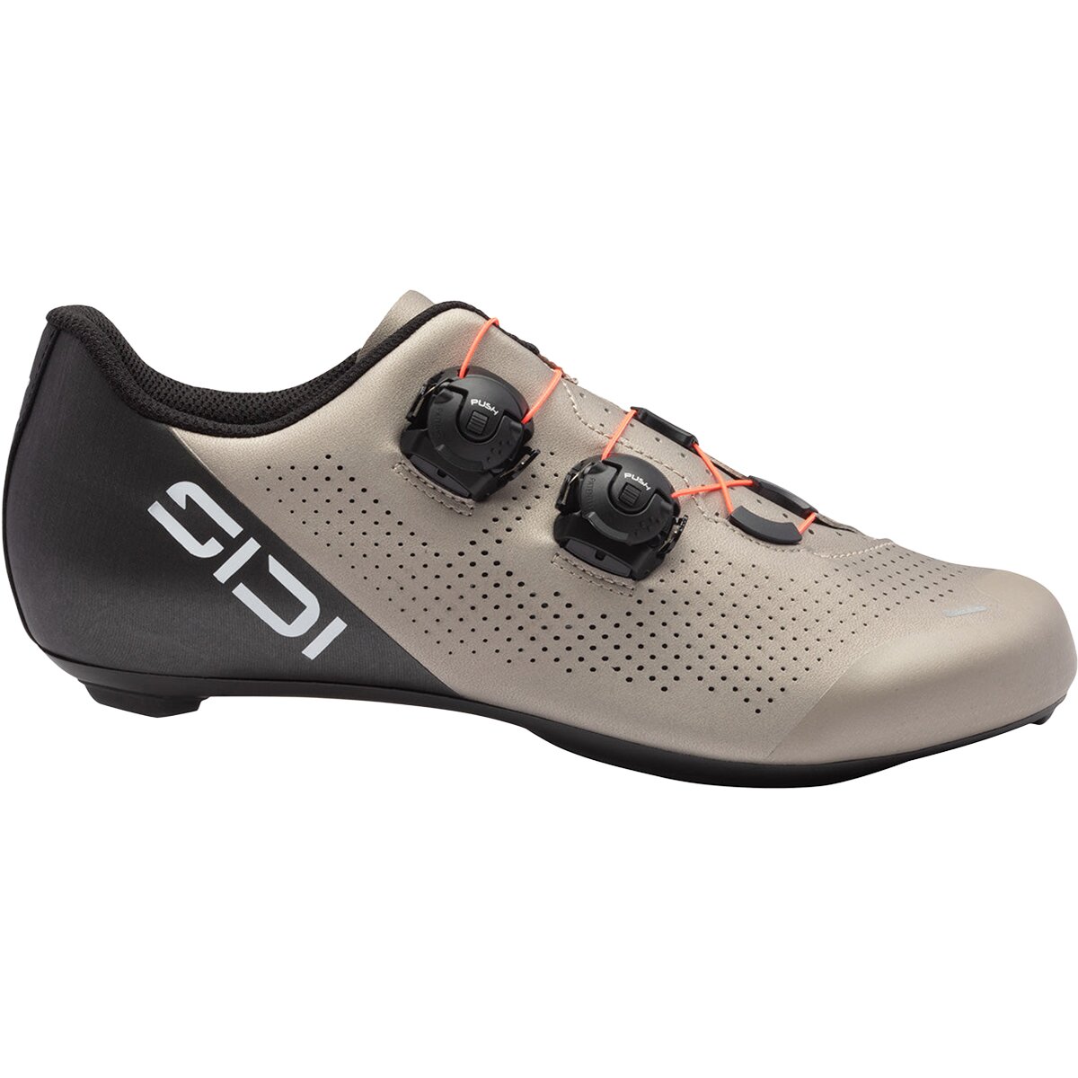 Sidi Men's Ergo 6 Road Shoe in Silver - Size: 44.5