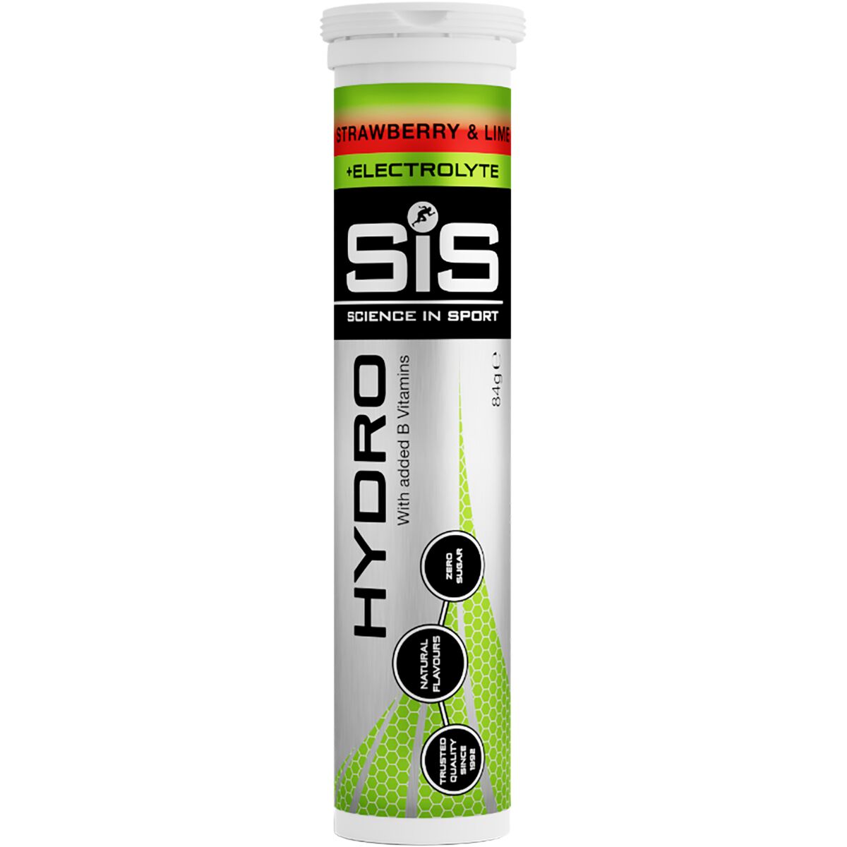 Science In Sport Science in Sport Hydro Effervescent Tablet Strawberry/Lime, 10ct, 8-Pack