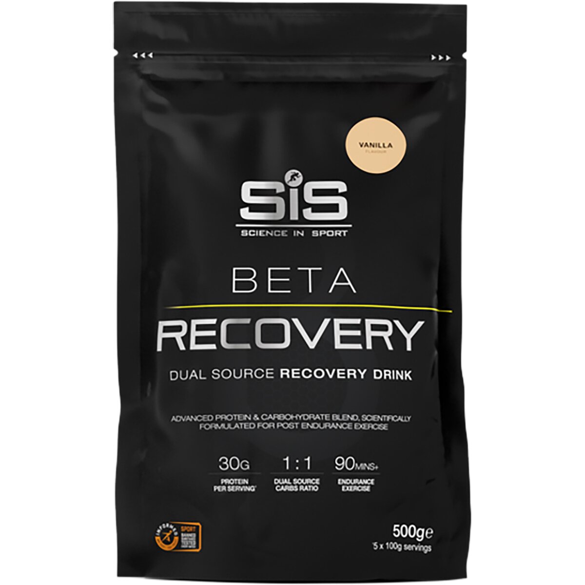 Science In Sport Science in Sport SIS Beta Recovery Powder Vanilla, 15 Servings