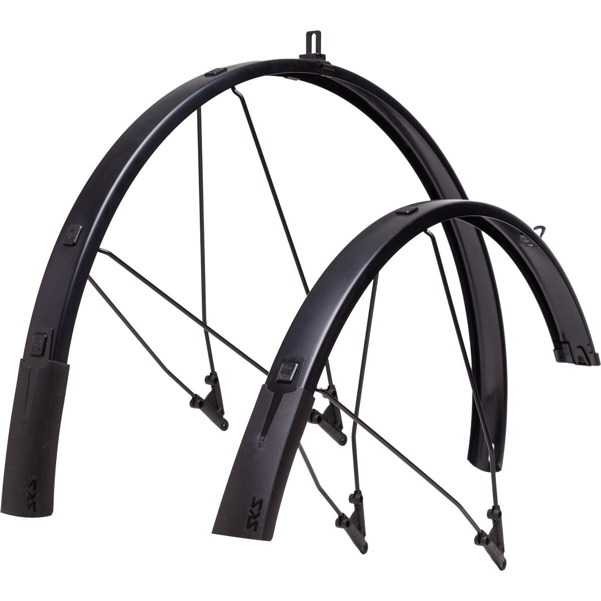 SKS Bluemels Style Full Coverage Fender Set B46 Black, 700x28-37
