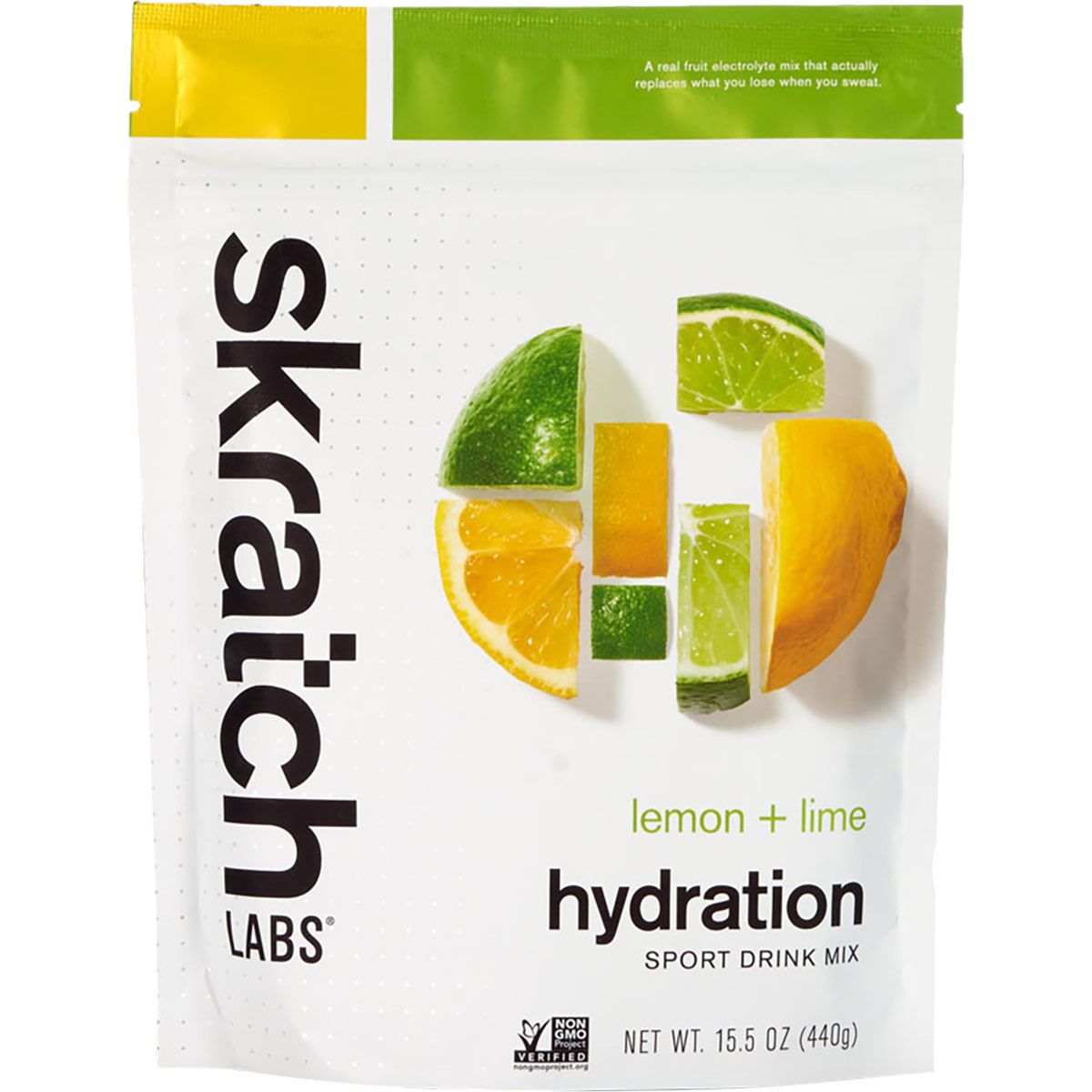 Skratch Labs Skratch Labs Hydration Sport Drink Mix - 20-Serving Bag Lemon-Lime, 20-Serving Resealable Pouch - $23.95 at Competitive Cyclist