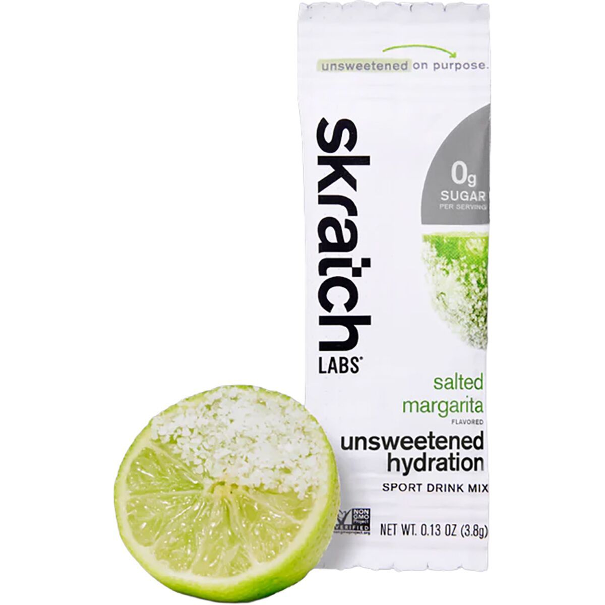 Skratch Labs Unsweetened Hydration Sport Drink Mix Lemon + Lime, 30 Serving Bag