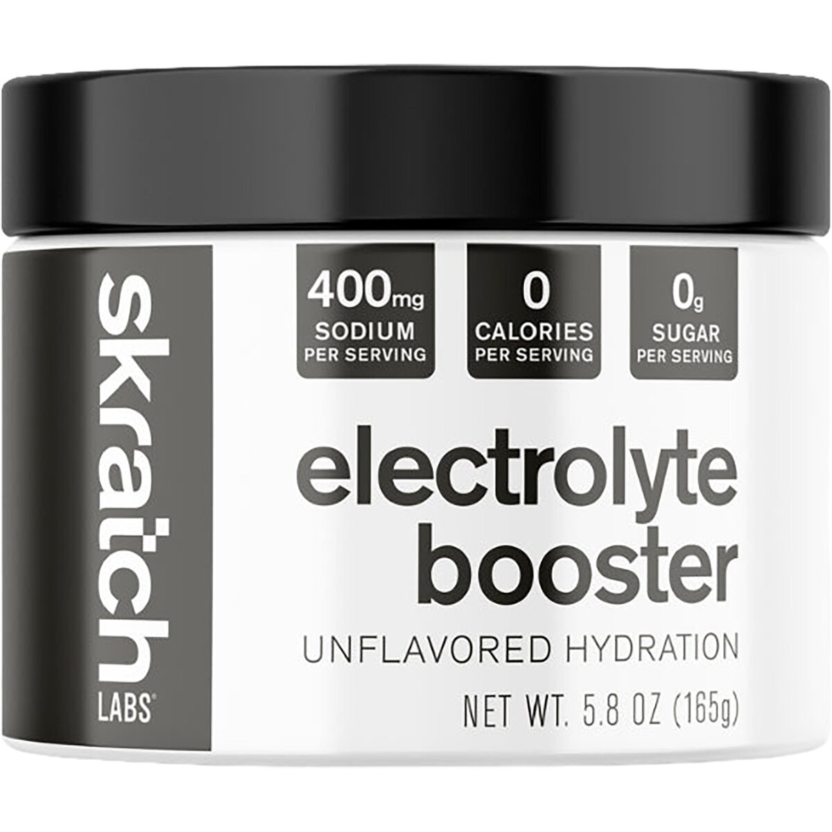 Skratch Labs Skratch Labs Electrolyte Booster Sport Drink Mix Unflavored Hydration, 60-Serving Jar