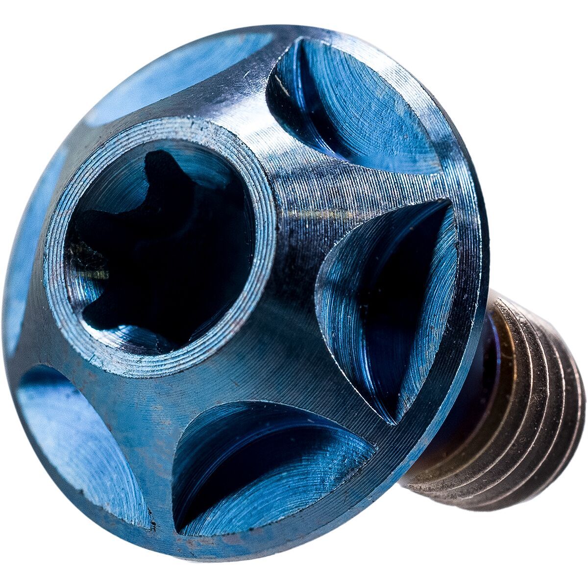 Silca Silca Titanium Cage Screws GR5 Ti, Aqua Ano, QTY4